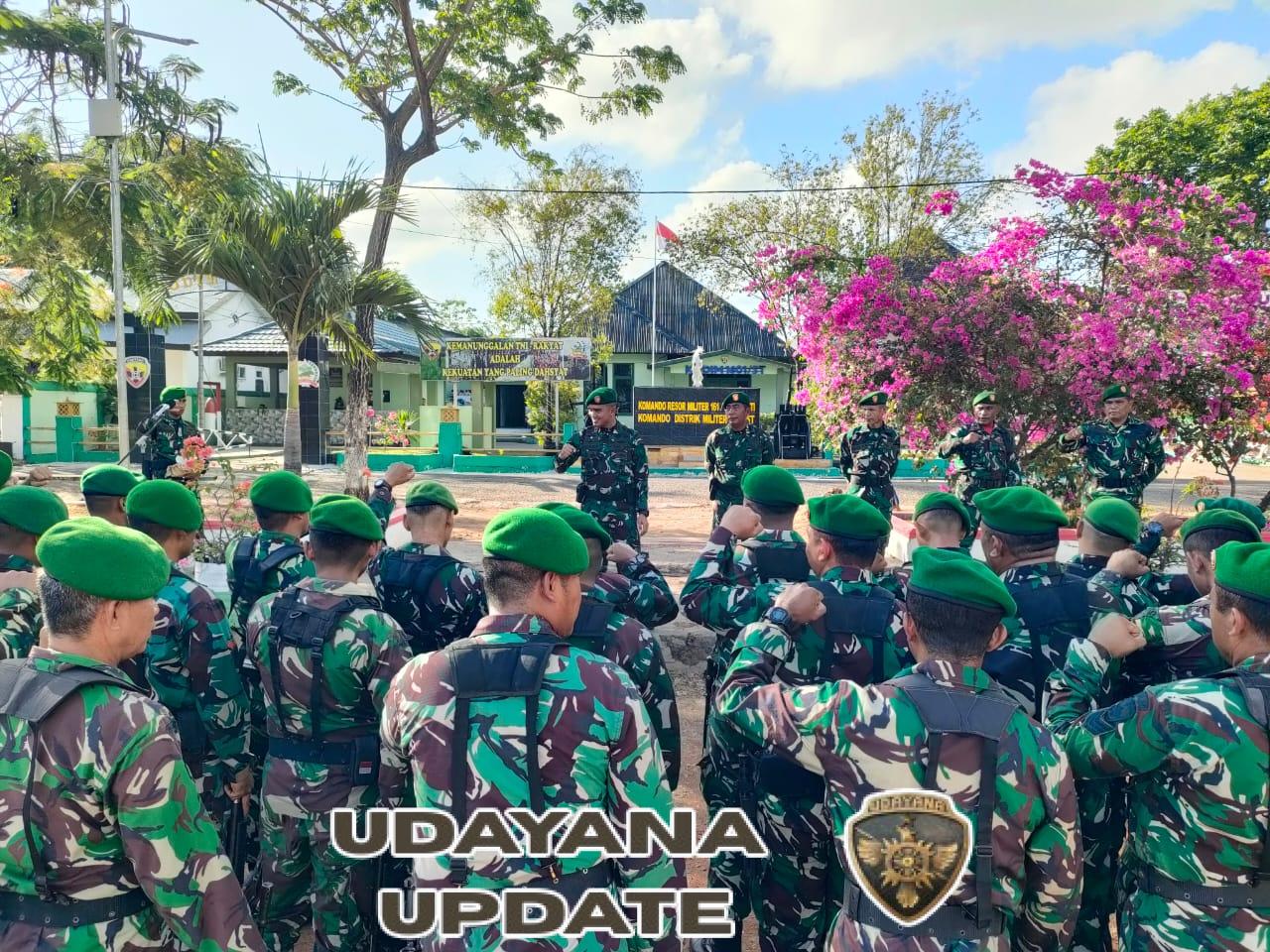 Dandim 1601/Sumba Timur Tekankan Disiplin dan Kepedulian terhadap Fasilitas Dinas