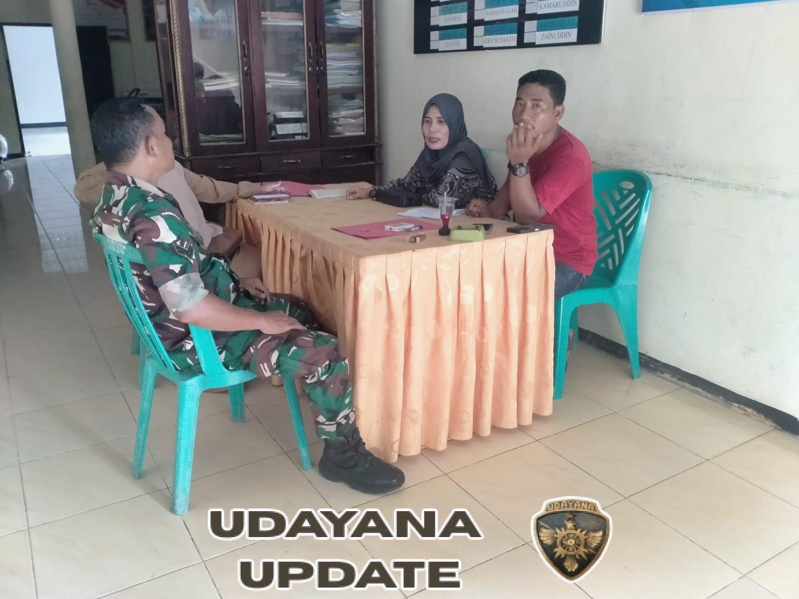 Sertu Junaidin Dorong Optimalisasi Lahan Pertanian di Desa Rempe