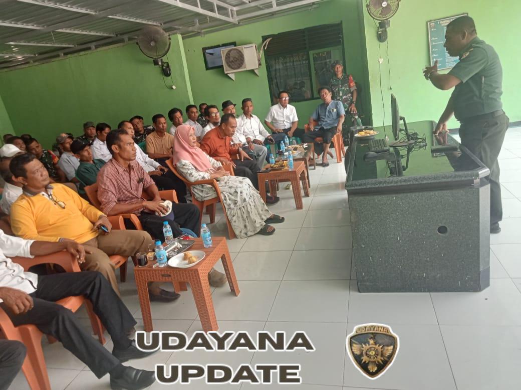 Danramil 1608-04/Woha Pimpin Rakor Penguatan Pembinaan Desa 2025