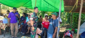 Babinsa Koramil 1602-01/Ende Tinjau Keamanan Pasar Tradisional Ndorurea