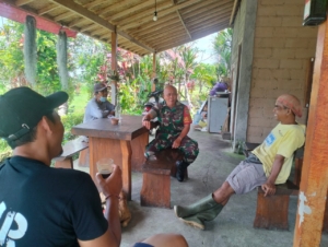 Babinsa Bakas Gelar Komunikasi Sosial Bersama Aparatur Desa Dan Warga Binaan