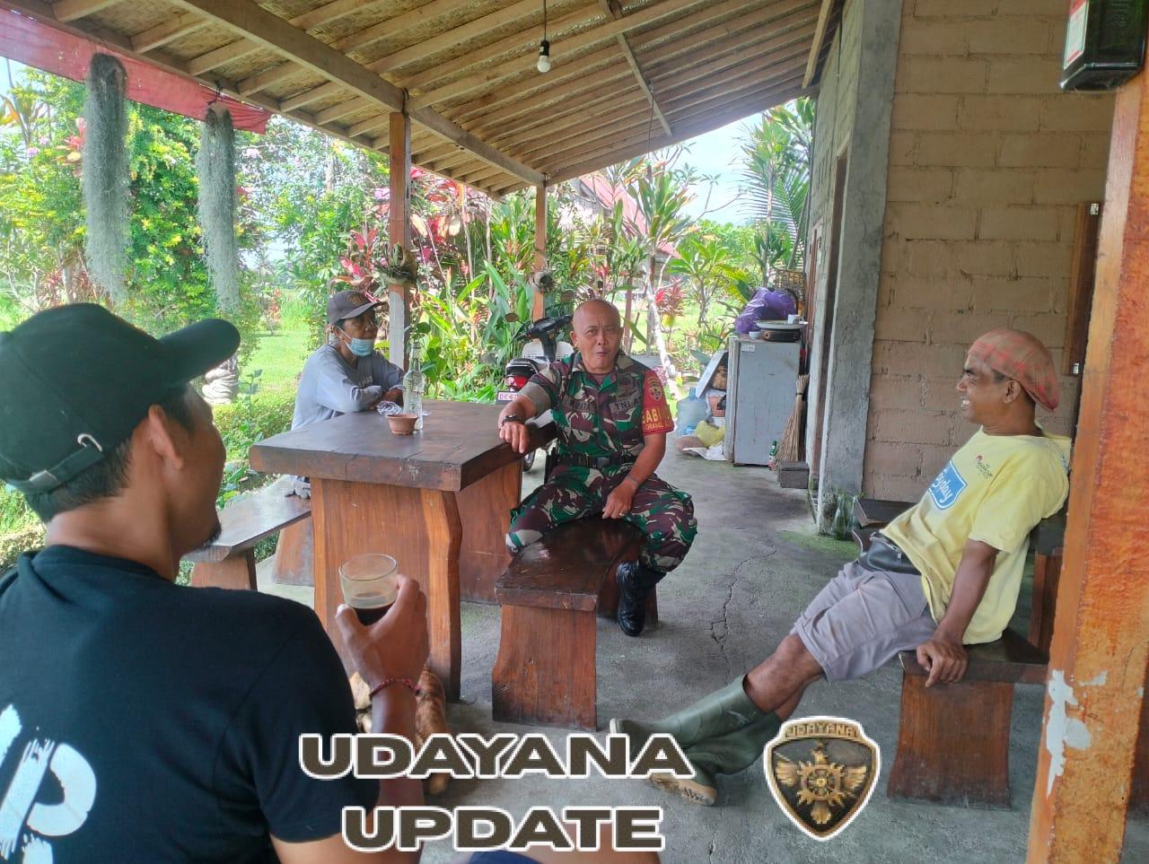 Babinsa Bakas Gelar Komunikasi Sosial Bersama Aparatur Desa Dan Warga Binaan