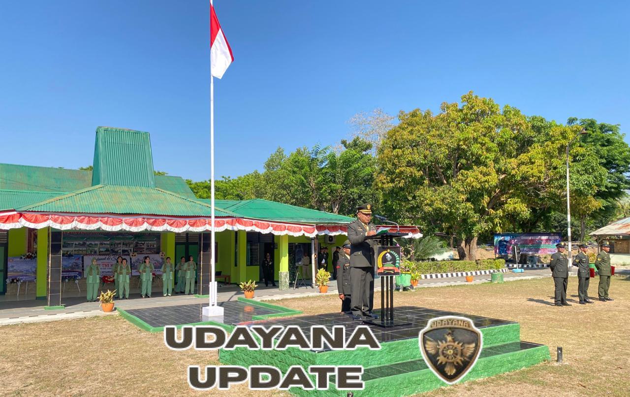 Semangat HUT TNI Ke-80, Kodim 1618/TTU Teguhkan Komitmen TNI Prima – TNI Rakyat – Indonesia Maju