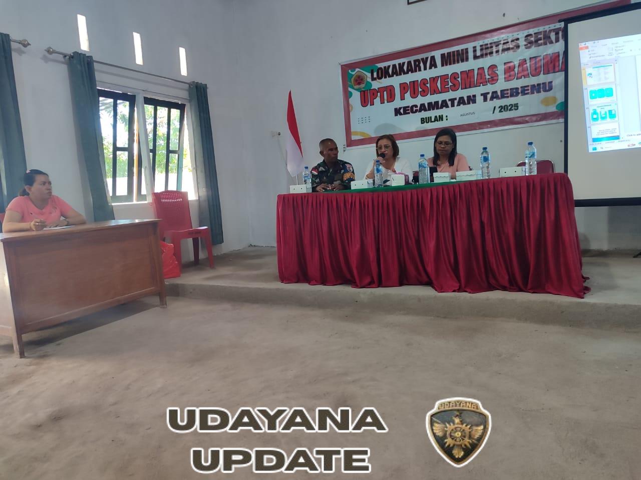 Sinergi Babinsa dan Lintas Sektor Bahas Solusi Permasalahan Kesehatan