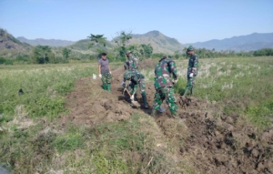Sasaran Fisik TMMD Hari Ini: Kodim 1625/Ngada Genjot Penggalian Irigasi Puu’n Keo Capai 6%