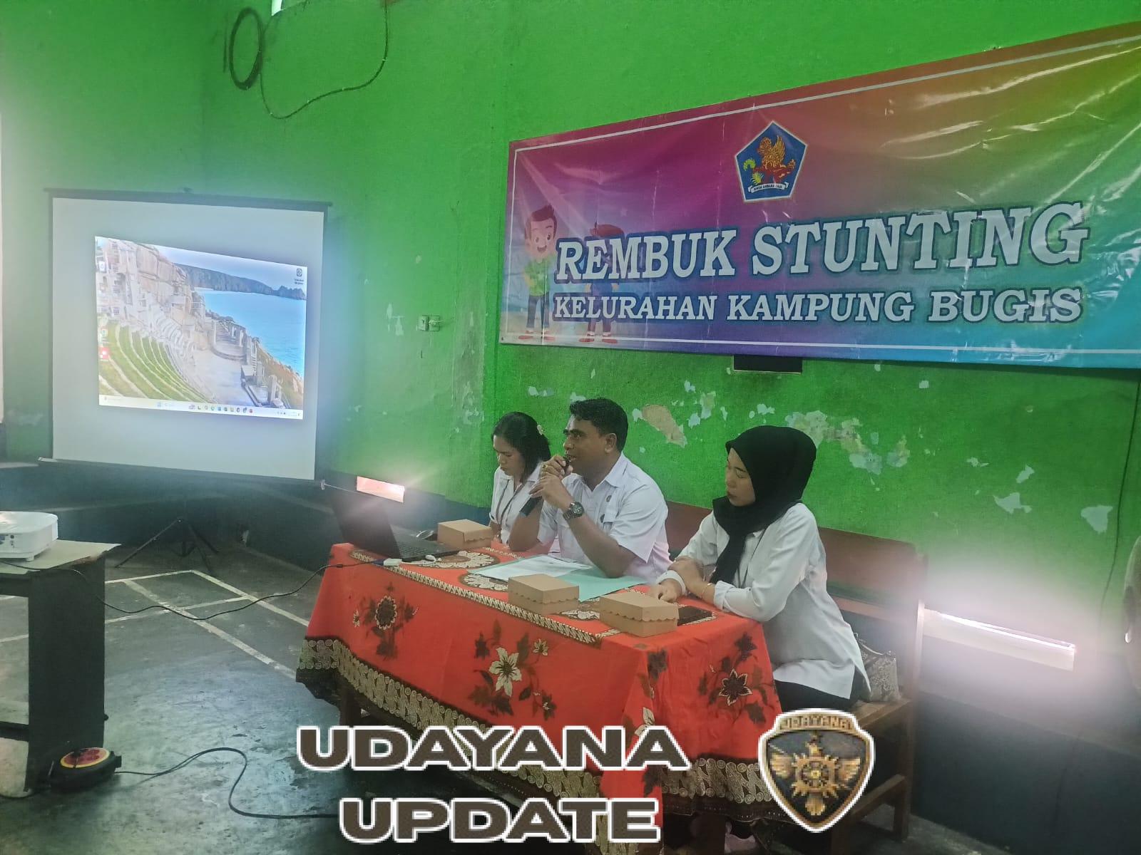 Wujud Kepedulian Babinsa, Hadiri Rembug Stunting Demi Generasi Sehat Kampung Bugis