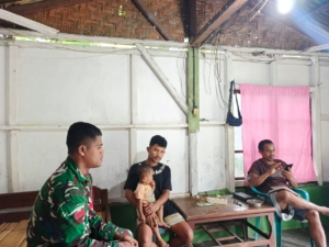 Babinsa Kodim 1602/Ende Perkuat Sinergi dengan Warga Lewat Komsos dan Pamwil