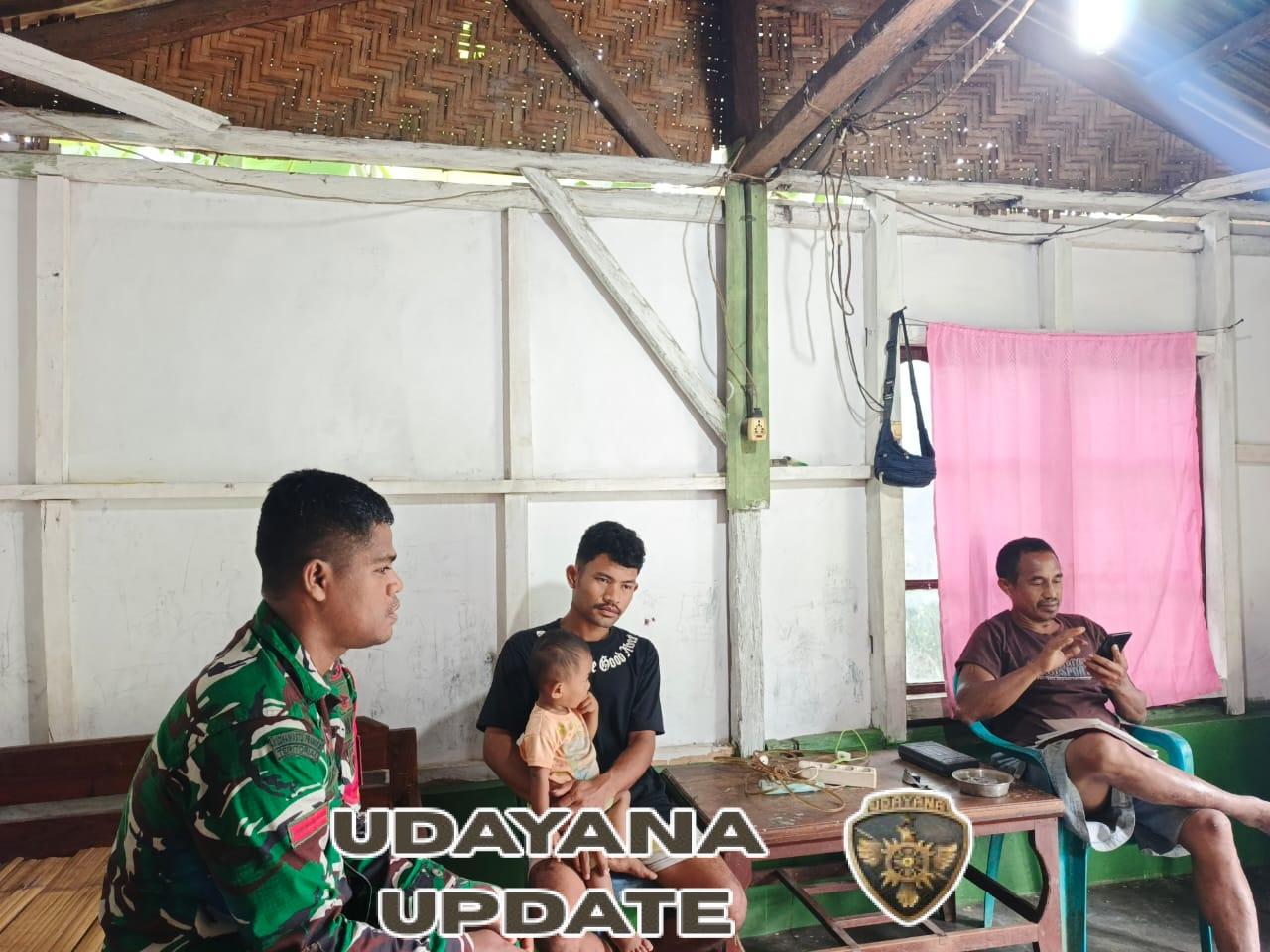 Babinsa Kodim 1602/Ende Perkuat Sinergi dengan Warga Lewat Komsos dan Pamwil