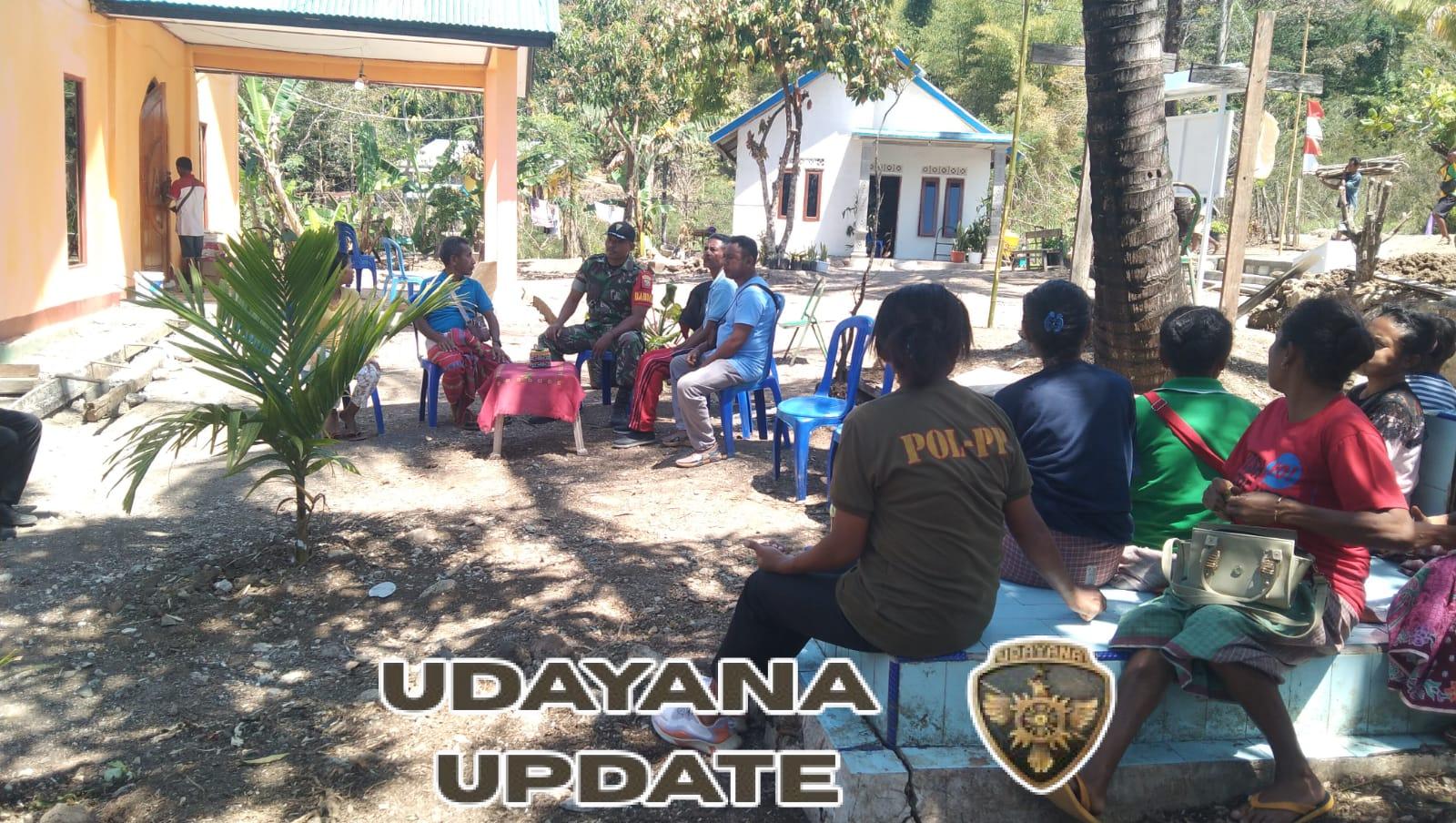 Koptu Ardiwin Gelar Komsos Bahas Pentingnya Lingkungan Bersih