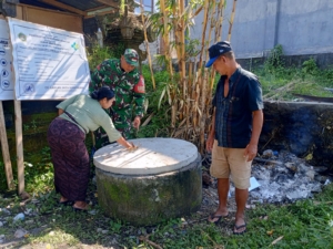 Babinsa Desa Sumita Ajak Warga Terapkan Tebe Modern sebagai Solusi Pengelolaan Sampah Organik