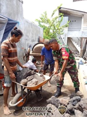 Kopda Yosef Siga Pantau Keamanan dan Edukasi Warga Desa Fataatu Timur