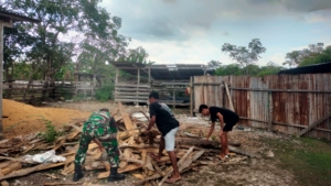 Babinsa Pantai Baru Hadiri Musyawarah Penetapan RKP Desa Sonimanu Tahun 2026