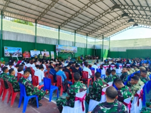 Kodim 1624/Flotim Gelar Syukuran HUT TNI ke-80, Penuh Keakraban dan Semangat Persatuan