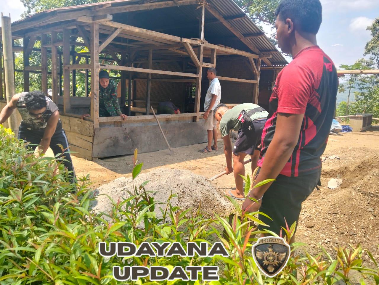 TMMD ke-126: Kodim 1612/Manggarai Tingkatkan Kesejahteraan Warga Melalui Rehap RTLH di Desa Riung