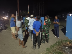 Serka Jamaluddin Pimpin Patroli, Ajak Warga Jaga Keamanan dan Ketertiban