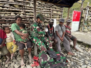 Dukungan Satgas Yonif 743/PSY Jadi Harapan Baru Kesehatan Masyarakat Wuyuneri