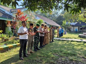 Wakili Danramil, Danposramil Maluk Dukung Satpol PP Bentuk Karakter Pelajar Tertib dan Beretika
