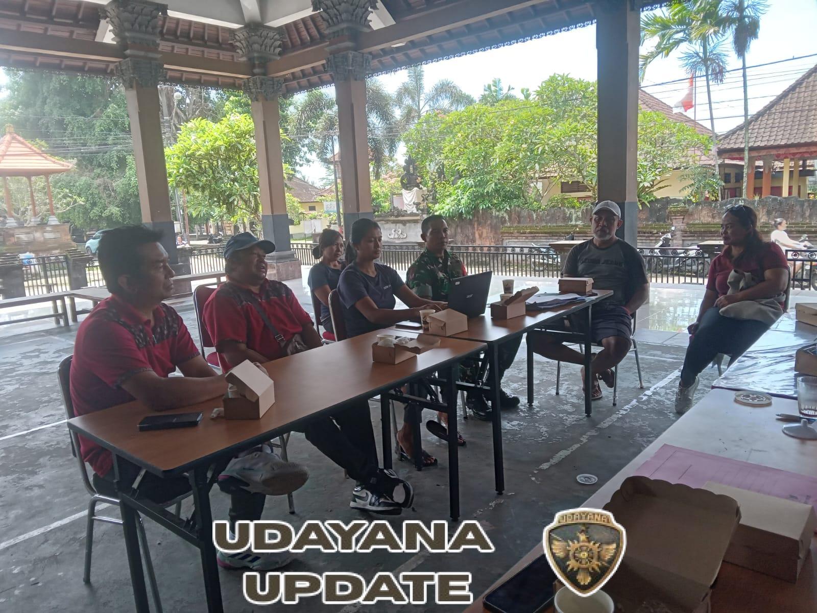 Babinsa Suwat Hadiri Rapat Pengadaan Barang dan Jasa Program Rabat Beton Jalan Usaha Tani