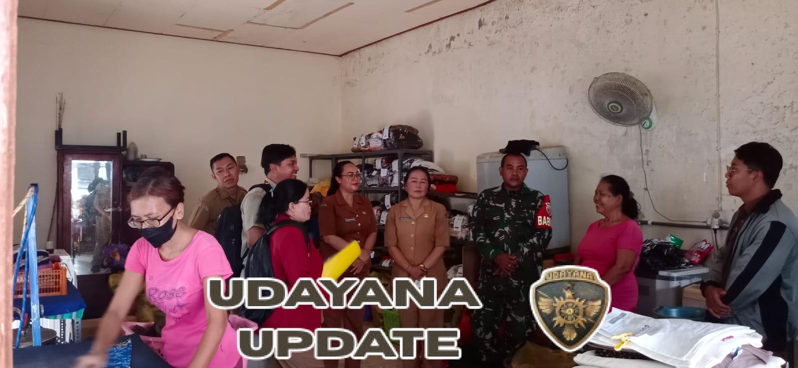 Peduli Lingkungan, Babinsa Beratan Turut Pantau Kepatuhan Pelaku Usaha terhadap Aturan Limbah