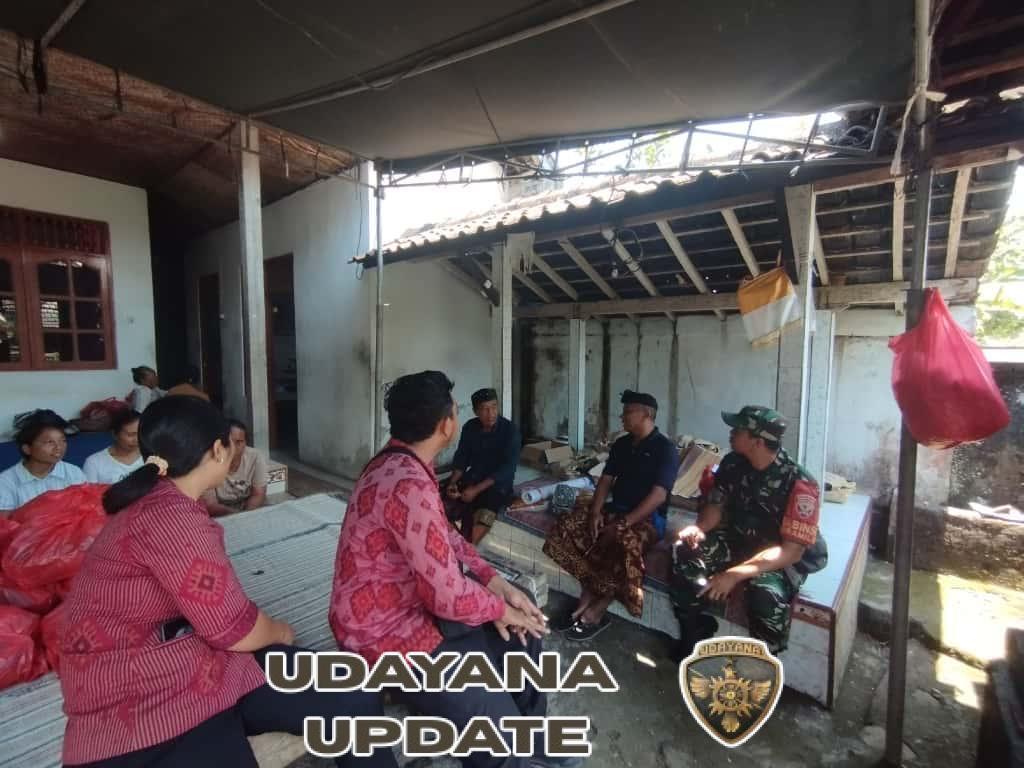 Babinsa Bersama Aparatur Desa Timuhun Gelar Kegiatan Melayat