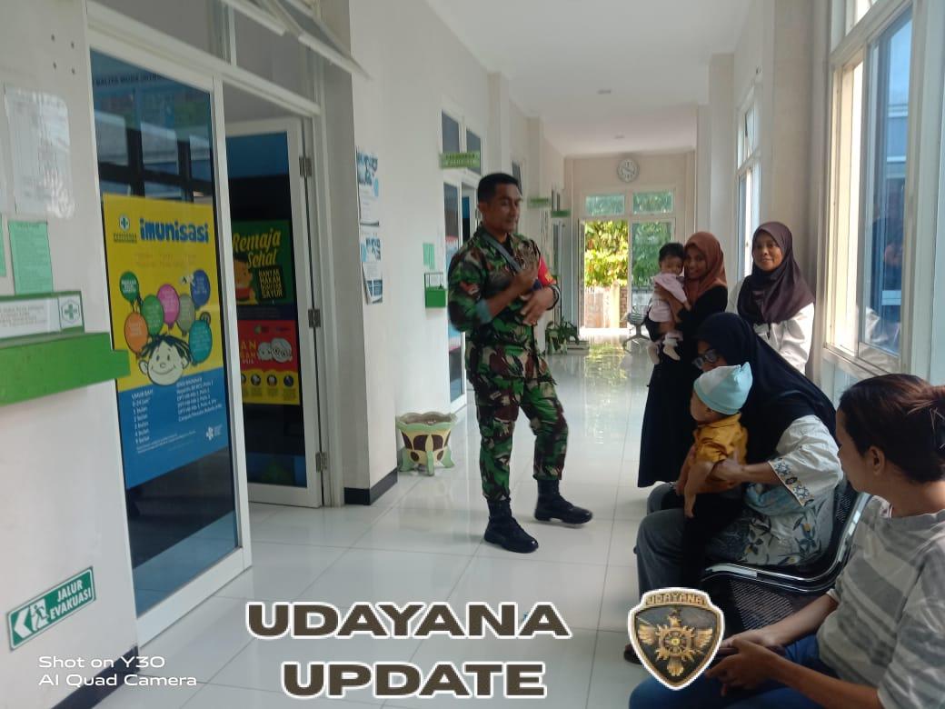 Babinsa Koramil 1602-01/Ende Ajak Warga Ndorurea I Waspada Kamtibmas