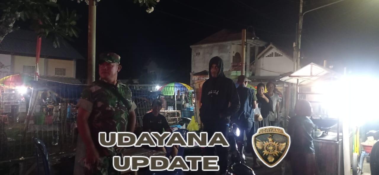 Koramil 1628-05/Jereweh Gelar Patroli Malam, Ciptakan Rasa Aman di Wilayah Binaan