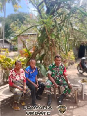 Babinsa Koramil 1618-05/Biut Ajak Warga Desa Cegah Kekerasan Dalam Rumah Tangga