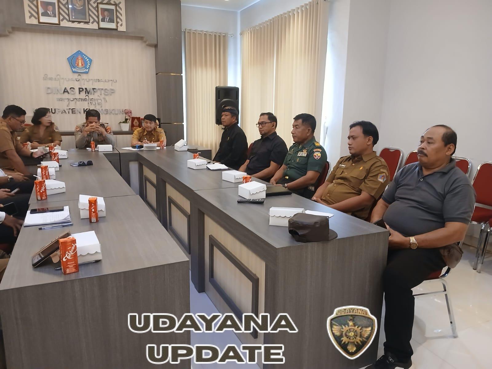 Pasiintel Kodim Klungkung Hadiri Rapat Tim Terpadu Penanganan Konflik Sosial Kabupaten Klungkung