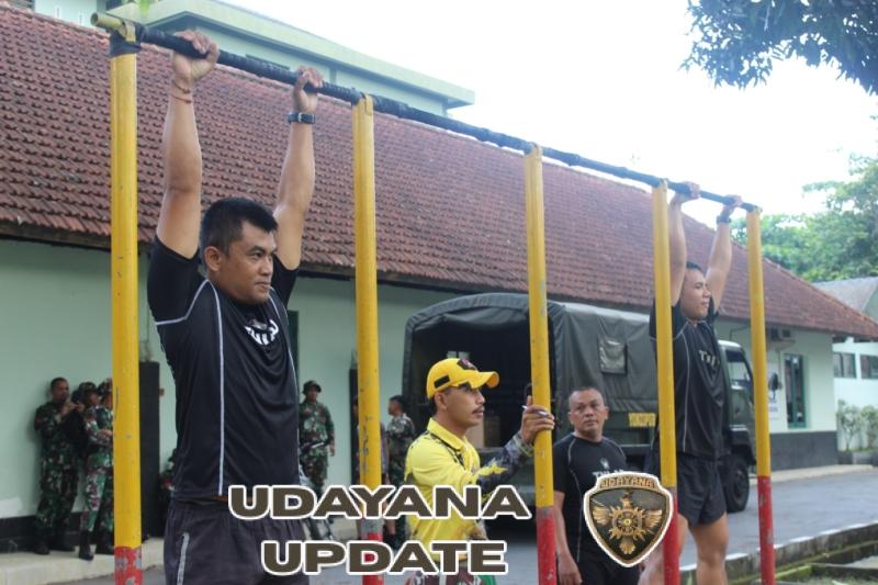 Dandim 1616/Gianyar Pantau Langsung Pelaksanaan Garjas Personel