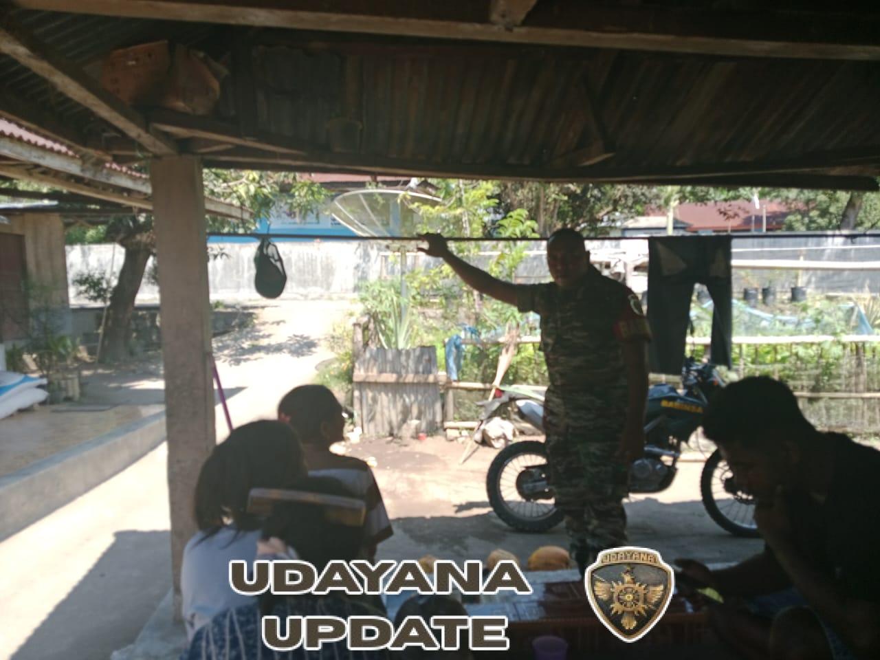 Sinergi TNI dan Warga, Babinsa Ende Laksanakan Anjangsana dan Pengamanan Wilayah