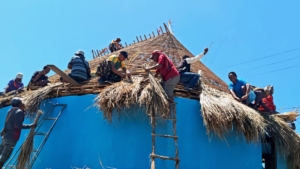 Satgas Pamtas RI–RDTL dan Warga Suku Tala Bersatu Lestarikan Warisan Leluhur