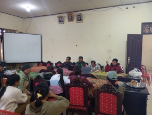 Wujud Dukung Program Pembangunan Desa, Babinsa Belancan Ikuti Rapat Pembentukan Tim SDGs 2025