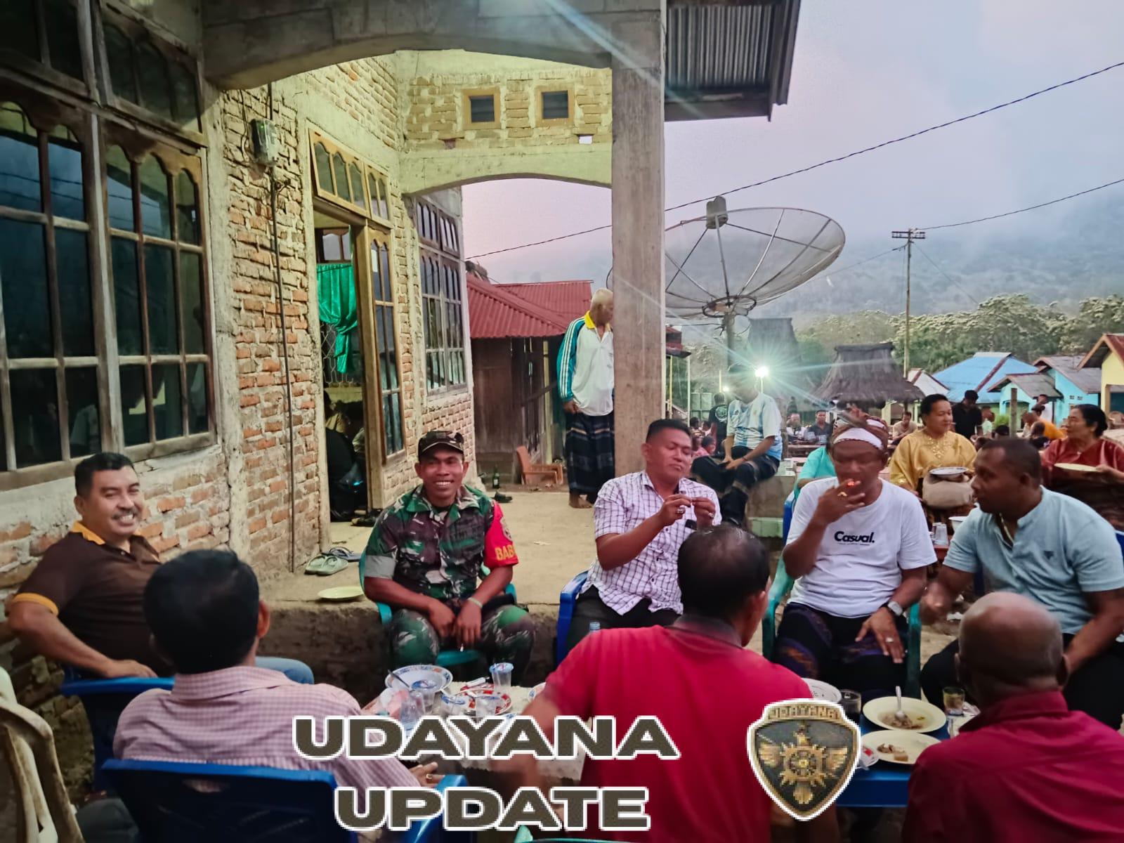 Serda Fransiskus A. Moa Sambangi Warga Desa Welamosa, Sampaikan Imbauan Cuaca Ekstrem