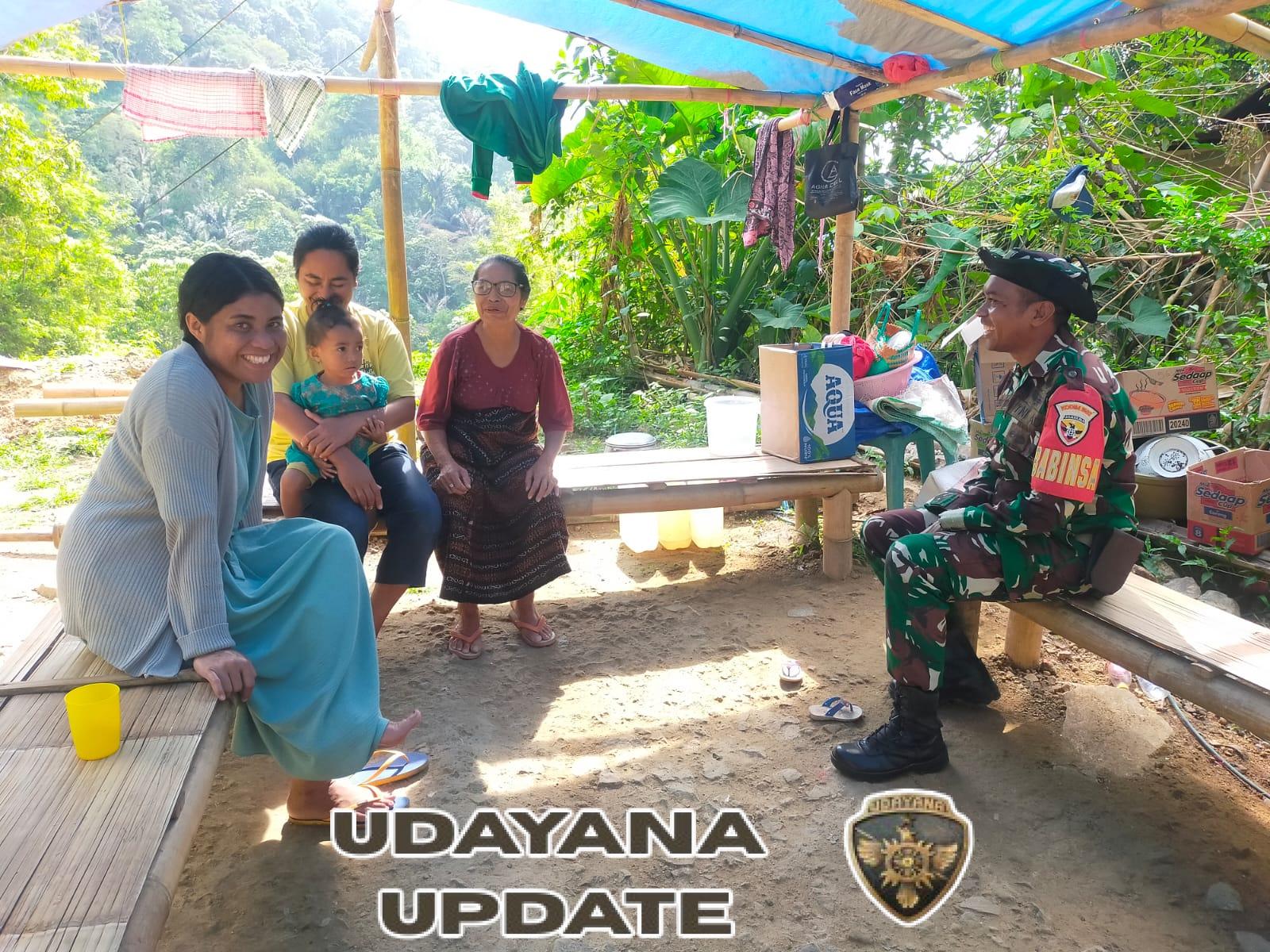 TNI AD Hadir di Tengah Masyarakat, Jaga Keamanan dan Bangun Komunikasi di Ende