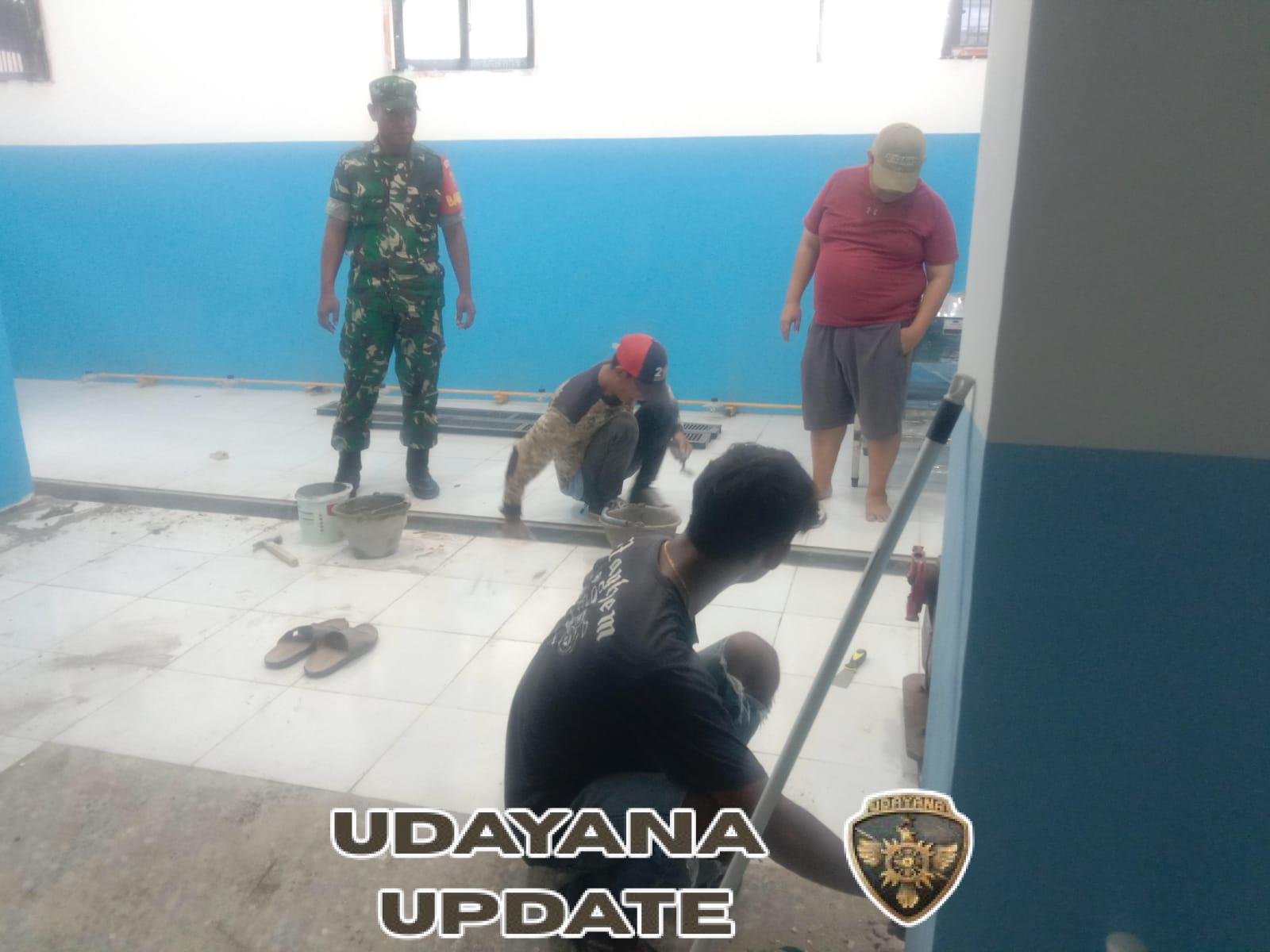 Babinsa Desa Air Suning Dukung Transparansi dan Kualitas Kerja SPPG