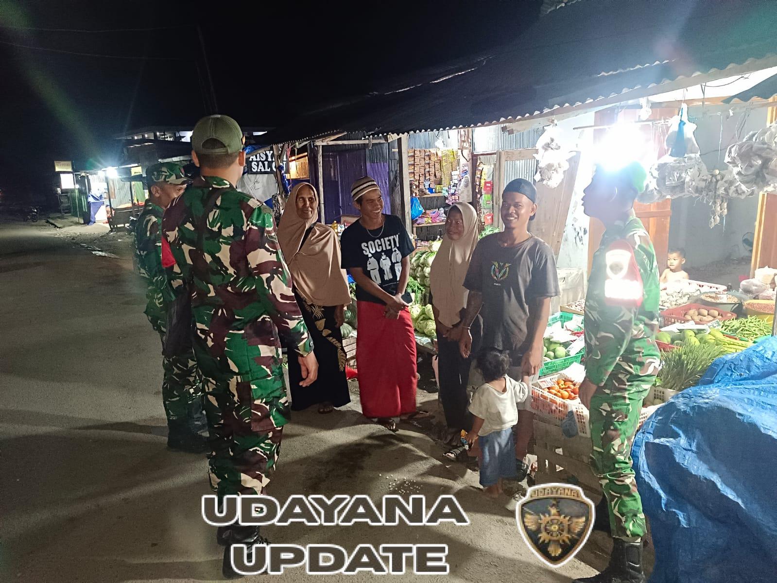 Koramil 1630-02/Lembor Laksanakan Patroli Wilayah, Pastikan Situasi Aman dan Kondusif di Kecamatan Lembor