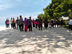 Sinergi Forkopimcam Jereweh Warnai Ucapan Hari Jadi KSB ke-22 di Pantai Jelenga