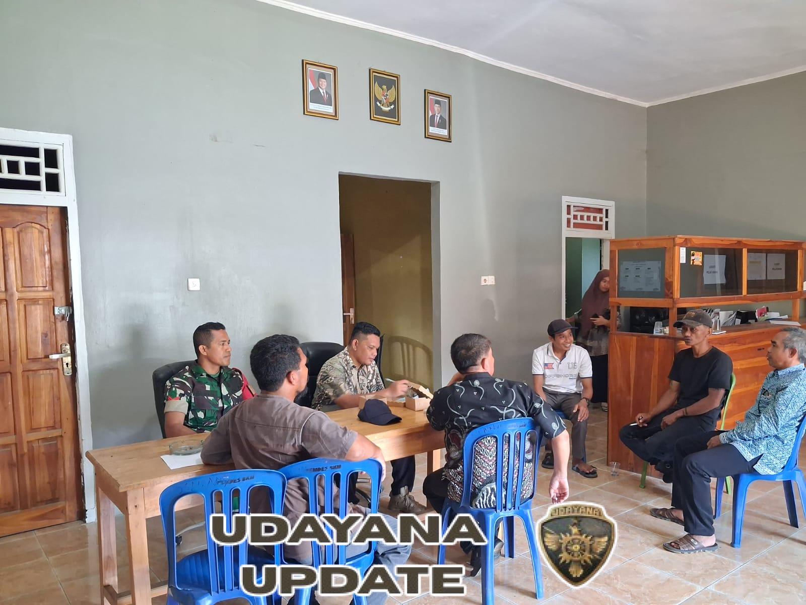 Babinsa Koramil 1628-01/Taliwang Dorong Optimalisasi Lahan Koperasi Desa Bangkat Monteh