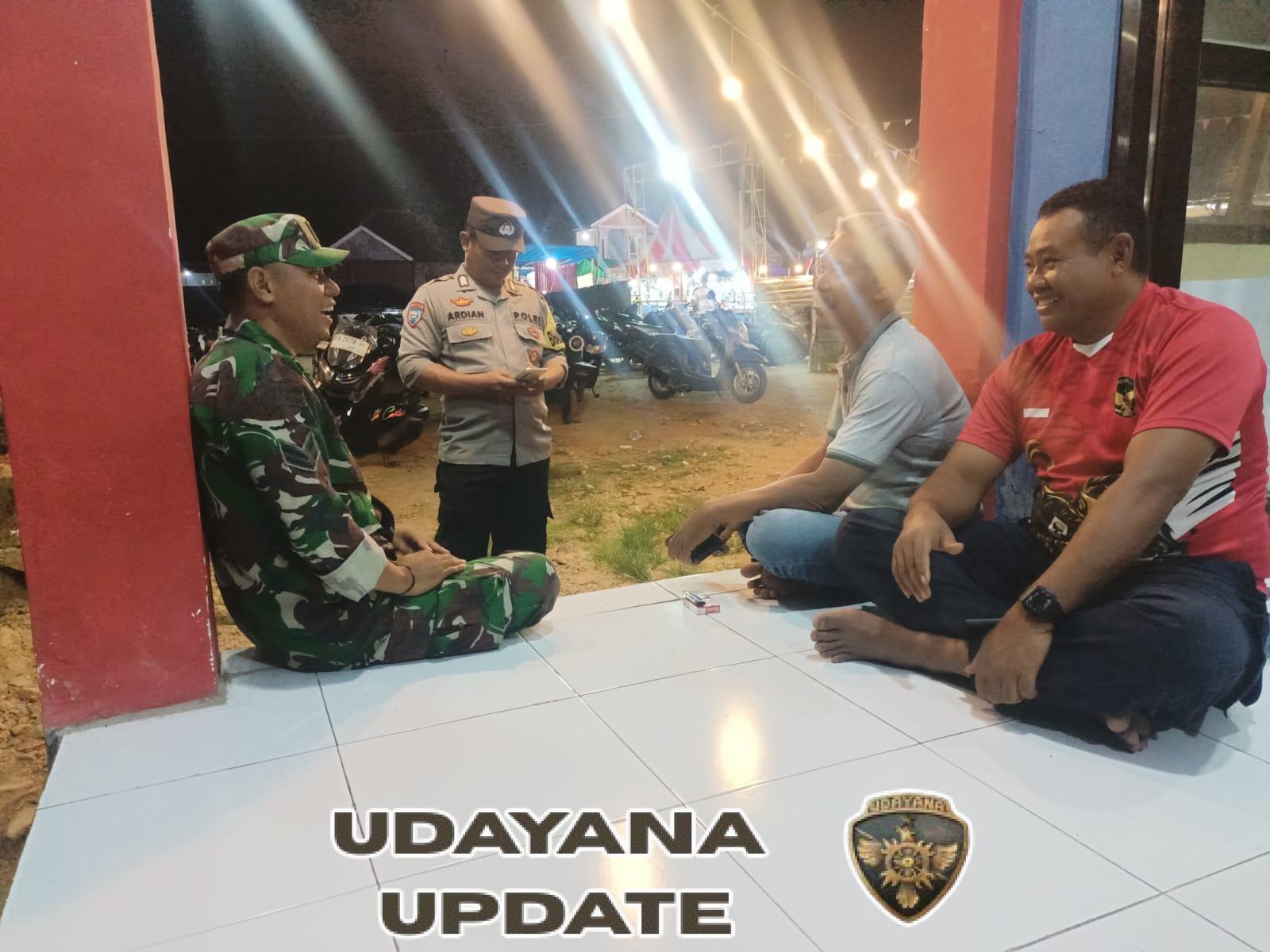 Patroli Malam Koramil Seteluk Wujudkan Keamanan dan Ketertiban Wilayah