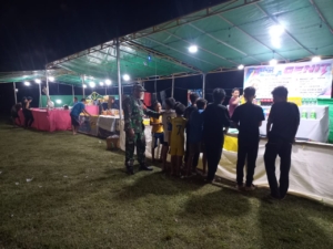 Patroli Malam Koramil Sekongkang, Wujud Kepedulian TNI Jaga Kamtibmas di Wilayah Binaan