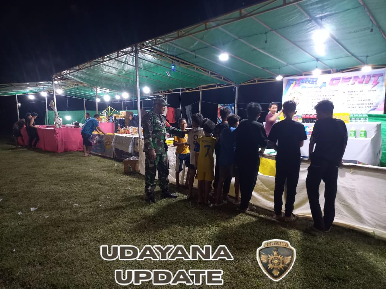 Patroli Malam Koramil Sekongkang, Wujud Kepedulian TNI Jaga Kamtibmas di Wilayah Binaan