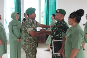 Wujud Apresiasi, Kodim 1616/Gianyar Gelar Korp Raport Purna Bhakti dan Penghargaan Anggota Teladan