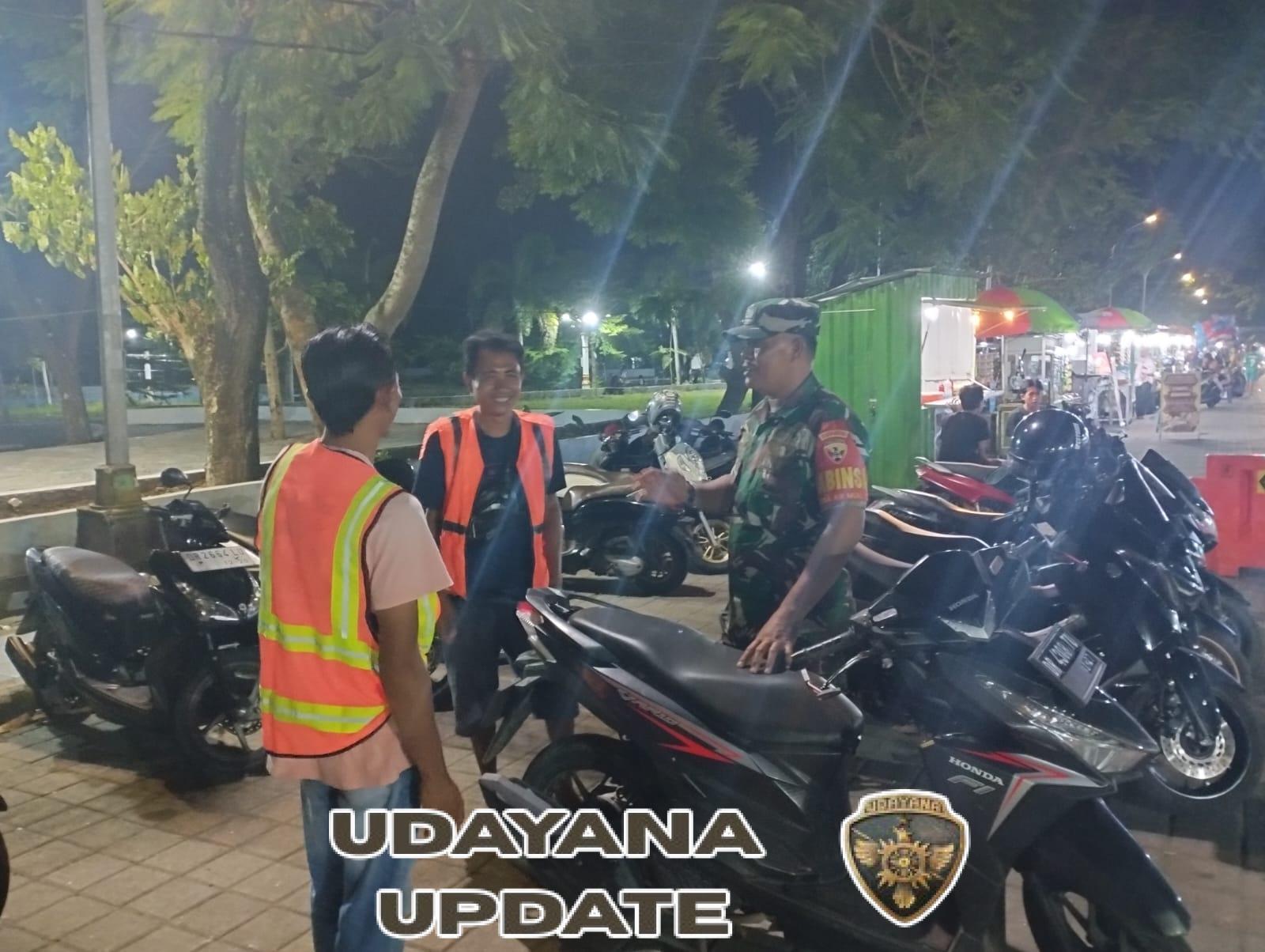 Gandeng Aparat Desa, Babinsa Montong Gamang Lakukan Patroli Malam