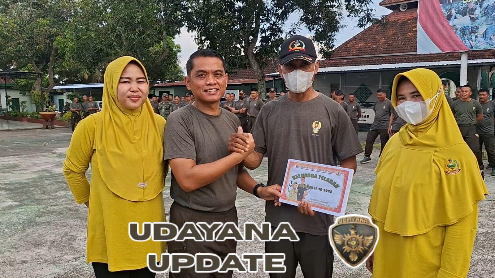 Paket Bulan Madu Semester II Di Hotel Berbintang, Dandim: Saya Bangga Keluarga Persit Jadi Inspirasi