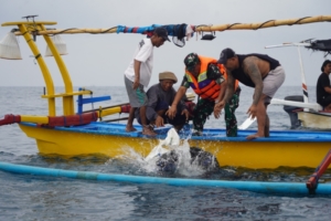 Danrem 163/Wirasatya: Terumbu Karang dan Rumpon untuk Sejahterakan Nelayan Kecil