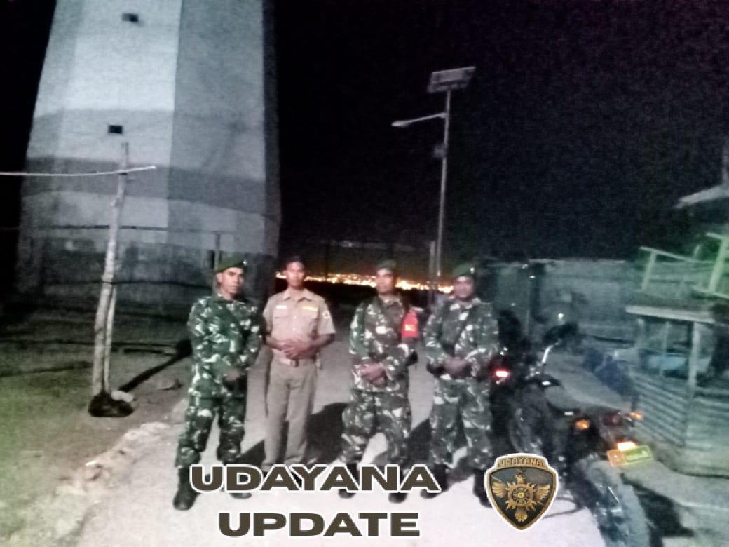 Koramil 05/Sulamu Bersama Satpol PP Kecamatan Sulamu Patroli Wilayah