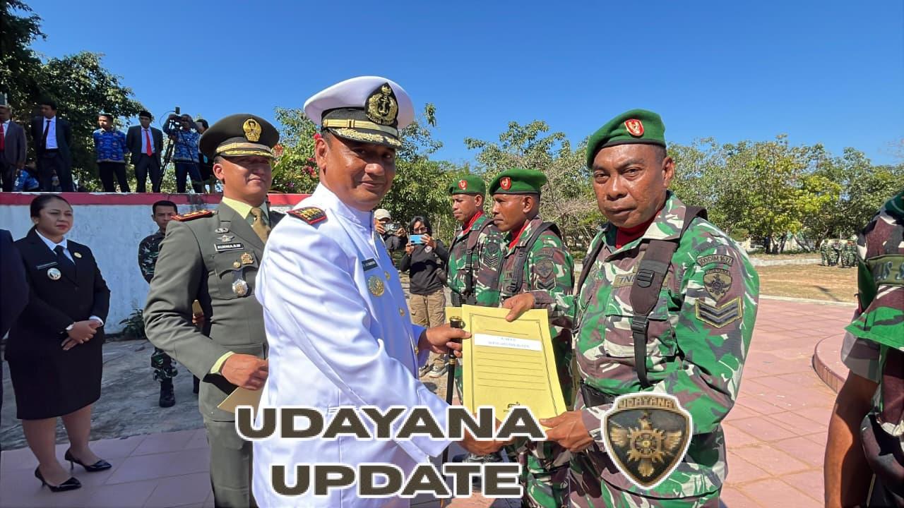 Dandim 1627/Rote Ndao Berikan Apresiasi Babinsa Berprestasi dalam Lomba Bulanan September 2025