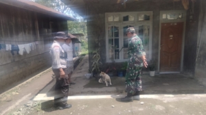 Jaga Keamanan Warga, Babinsa Koramil 1612-01/Ruteng Turun Tangan Tertibkan HPR di Wae Ri’i