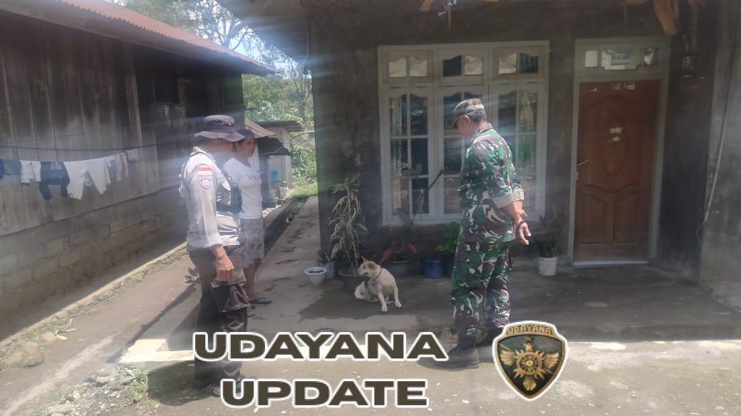 Jaga Keamanan Warga, Babinsa Koramil 1612-01/Ruteng Turun Tangan Tertibkan HPR di Wae Ri’i