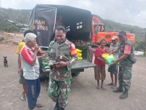 Kodim 1602/Ende Distribusikan 130 Ton Beras untuk Stabilkan Harga Pangan